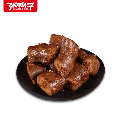 张鸭子麻辣鸭脖 袋装130g图3