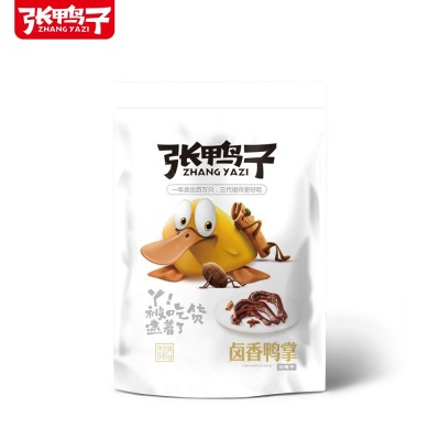 张鸭子鸭掌 袋装116g图2
