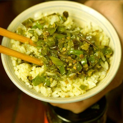 二青条剁椒青椒皮蛋凉拌烧椒酱经典下饭菜图3