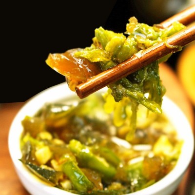 二青条剁椒青椒皮蛋凉拌烧椒酱经典下饭菜图5