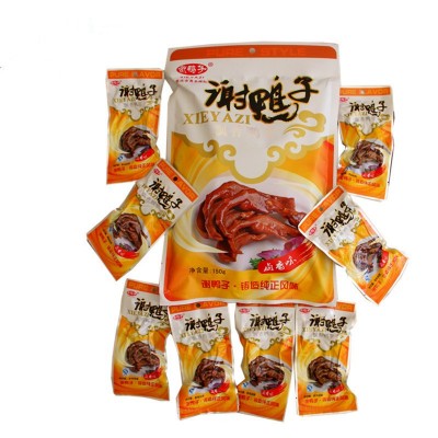 批发供应谢鸭子袋装卤香鸭脚、卤香鸭翅、卤烤鸭图3
